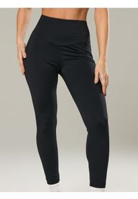 Sinsay - Legginsy sportowe Gym Hard - czarny. Kolor: czarny. Styl: sportowy