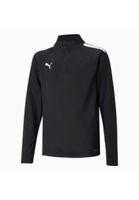 Bluza sportowa dla dzieci Puma teamLIGA. Kolor: biały, wielokolorowy, szary. Materiał: poliester