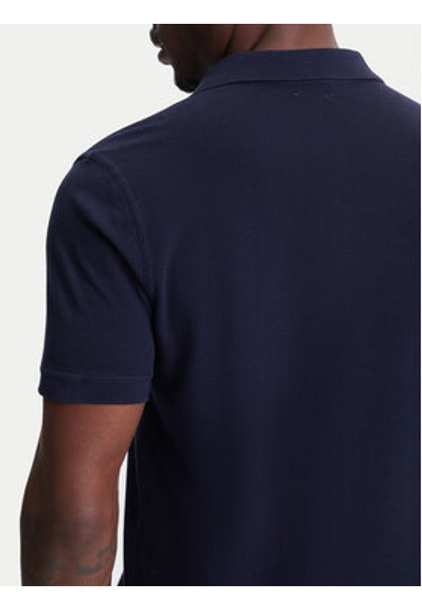 United Colors of Benetton - United Colors Of Benetton Polo 3089U302J Granatowy Regular Fit. Typ kołnierza: polo. Kolor: niebieski. Materiał: bawełna