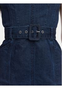 French Connection Sukienka jeansowa 719C7 Niebieski Regular Fit. Kolor: niebieski. Materiał: bawełna #2