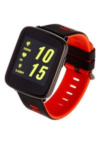 Smartwatch GARETT G32W Czarno-czerwony. Rodzaj zegarka: smartwatch. Kolor: czarny, wielokolorowy, czerwony #1