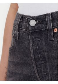 Levi's® Jeansy 501® 36200-0304 Czarny Cropped Fit. Kolor: czarny