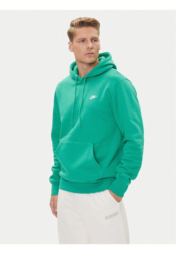 Nike Bluza Giannis FN3859 Zielony Regular Fit. Kolor: zielony. Materiał: bawełna