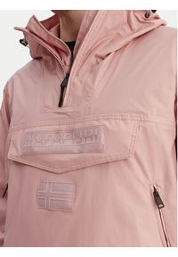 Napapijri Kurtka anorak RF Next WB NP0A4FI3 Różowy Loose Fit. Kolor: różowy. Materiał: syntetyk #3