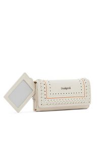 Desigual Portfel 25SAYP21 Écru. Kolor: kremowy. Materiał: skóra #4
