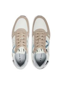 Armani Exchange Sneakersy XDX031 XV137 U421 Écru. Materiał: skóra #5