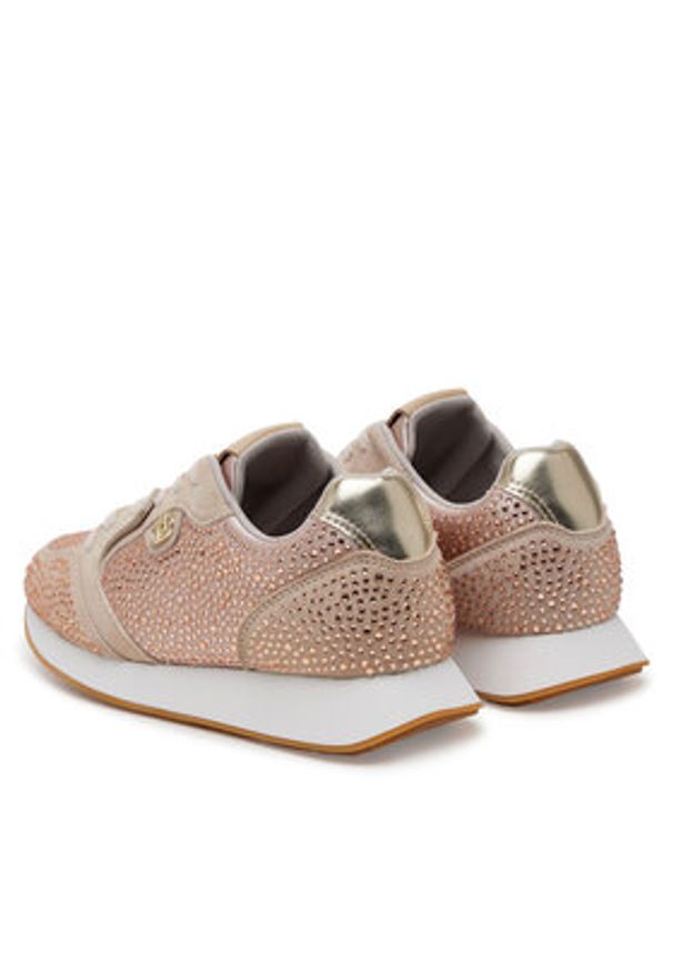 Liu Jo Sneakersy Vibe 03 BA5087 PX626 Różowy. Kolor: różowy. Materiał: zamsz, skóra