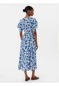 Weekend Max Mara Sukienka letnia Cannes 2515221092 Niebieski Regular Fit. Kolor: niebieski. Materiał: jedwab. Sezon: lato #4