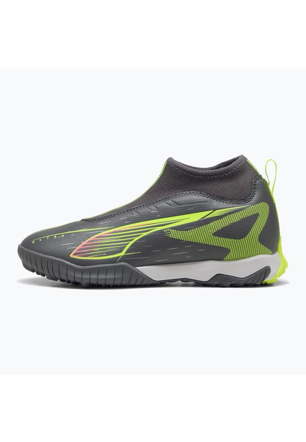Puma - Buty piłkarskie dziecięce PUMA Ultra 5 Match+ LL TT + Mid Jr. Kolor: żółty. Sport: piłka nożna