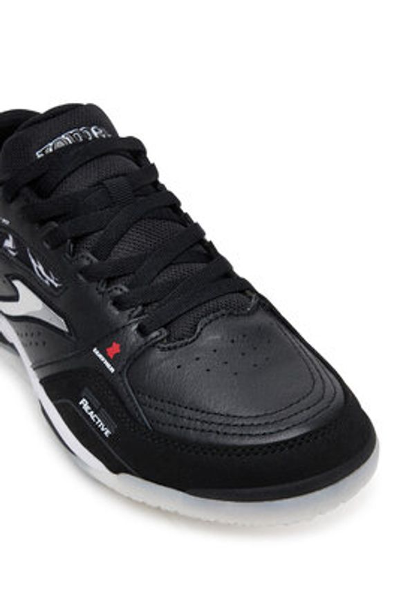 Joma Buty do piłki nożnej Fs Reactive 2501 FSS2501IN Czarny. Kolor: czarny. Materiał: skóra