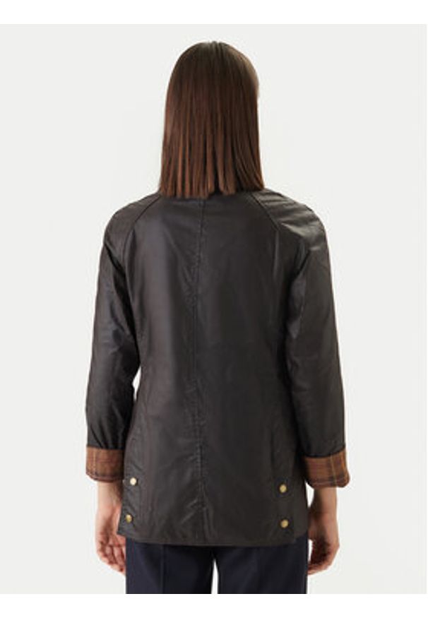 Barbour Kurtka przejściowa BARBOUR-LWX0667RU52 Brązowy Regular Fit. Kolor: brązowy. Materiał: bawełna