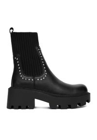 DeeZee Botki 67091-5 Czarny. Kolor: czarny. Materiał: syntetyk, materiał