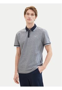 Tom Tailor Polo 1040822 Szary Regular Fit. Typ kołnierza: polo. Kolor: szary. Materiał: bawełna #4