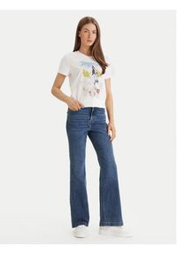 DKNY T-Shirt Central Park Conversational P61M0WNA Biały Regular Fit. Kolor: biały. Materiał: bawełna #5