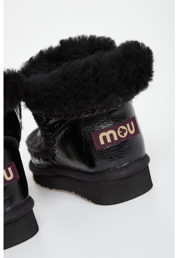Mou - Śniegowce damskie skórzane Eskimo 18 MOU. Materiał: skóra