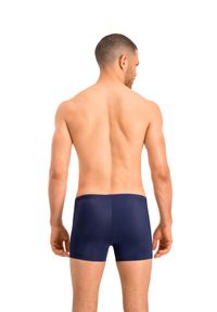 Kąpielówki męskie Puma Trunk Classic Granatowe. Kolor: niebieski. Materiał: poliester #2