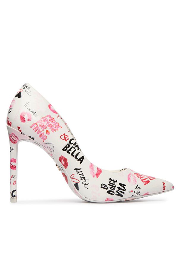 Aldo Szpilki Stasya 14296222 Biały. Kolor: biały. Materiał: skóra. Obcas: na szpilce