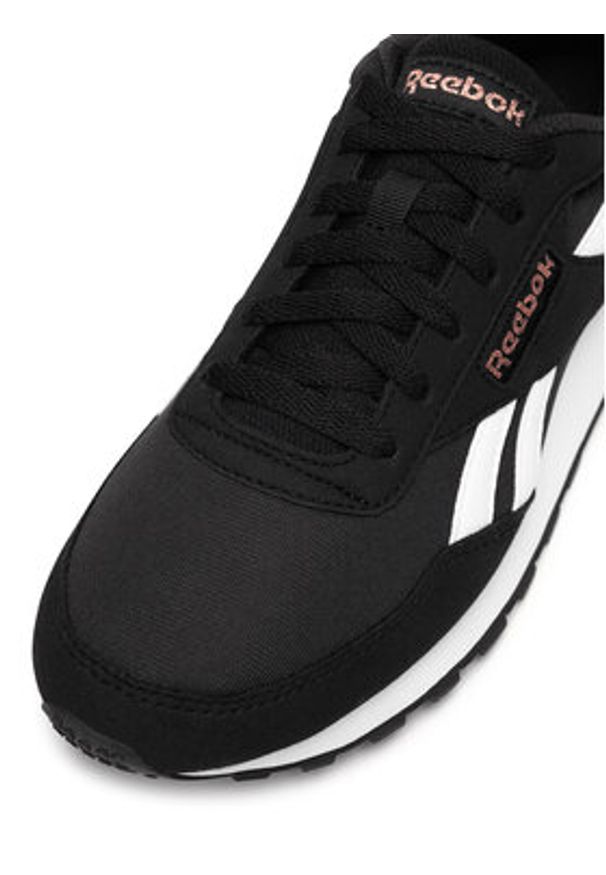 Reebok Sneakersy REWIND RUN 100001333 Czarny. Kolor: czarny. Materiał: materiał. Sport: bieganie