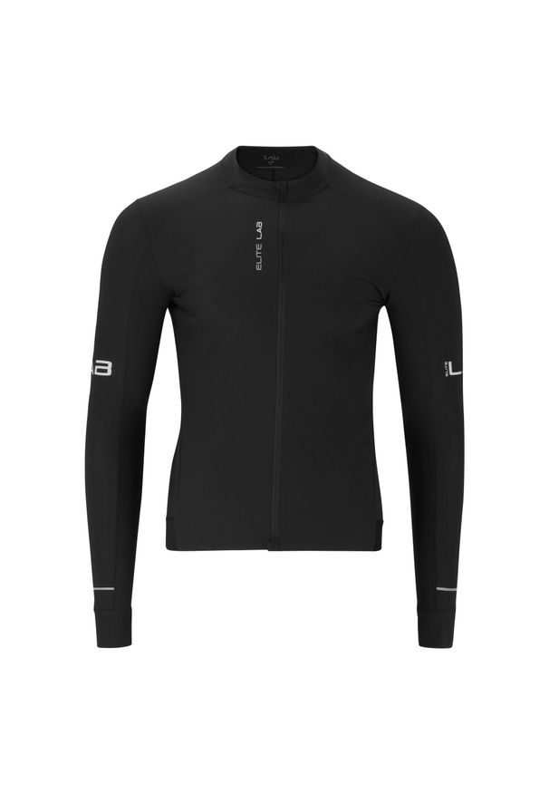 ELITE LAB - Dżersej z długim rękawem Elite Lab Elite X1. Kolor: czarny. Materiał: jersey. Długość rękawa: długi rękaw. Długość: długie. Sport: kolarstwo