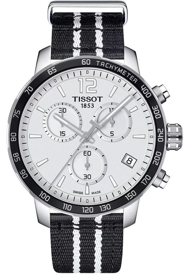 TISSOT - Zegarek Tissot Zegarek Męski Tissot T095.417.17.037.07 Srebrzysty ( 42 mm)