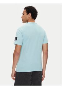 Calvin Klein Jeans T-Shirt J30J323484 Błękitny Regular Fit. Kolor: niebieski. Materiał: bawełna #4