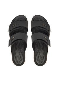 Crocs Klapki Brooklyn Cork Buckle 211252 Czarny. Kolor: czarny #4