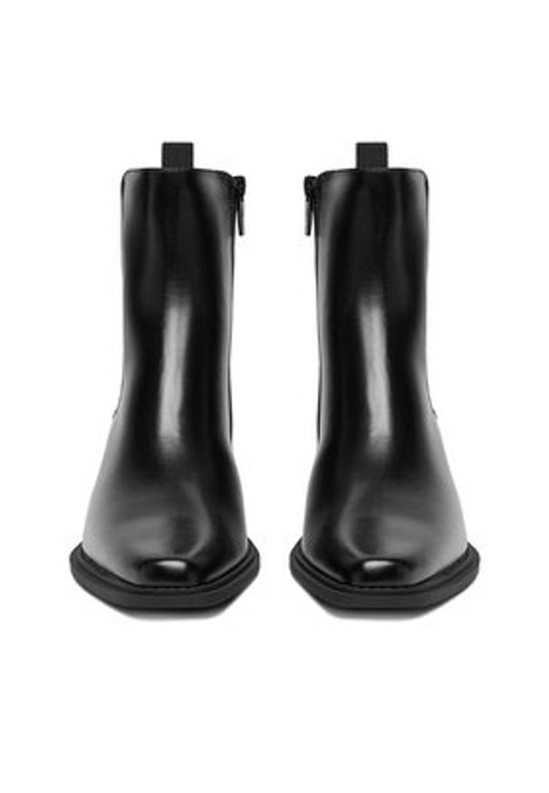 Jenny - JENNY Botki CEO-WJP-171 Czarny. Kolor: czarny. Materiał: materiał