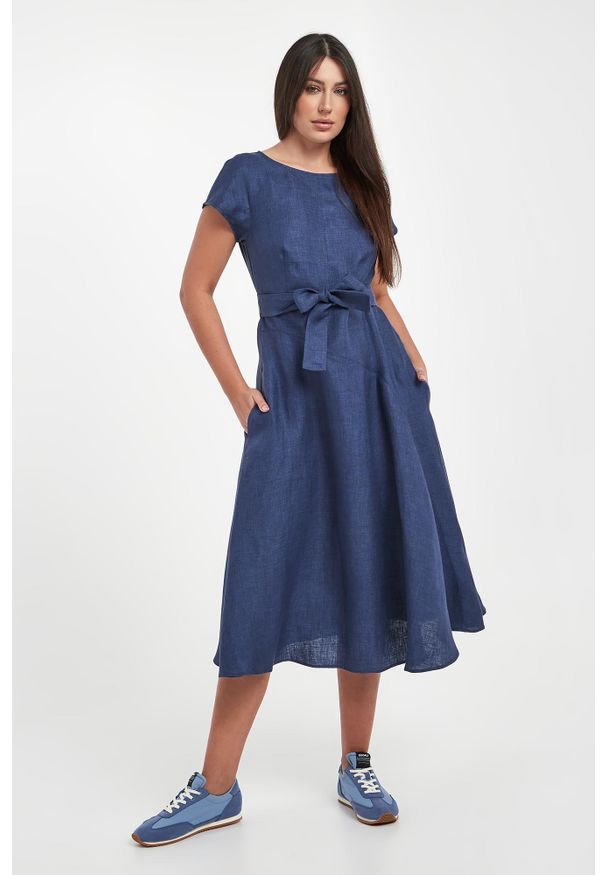 Weekend Max Mara - Sukienka lniana Esordio WEEKEND MAX MARA. Materiał: len