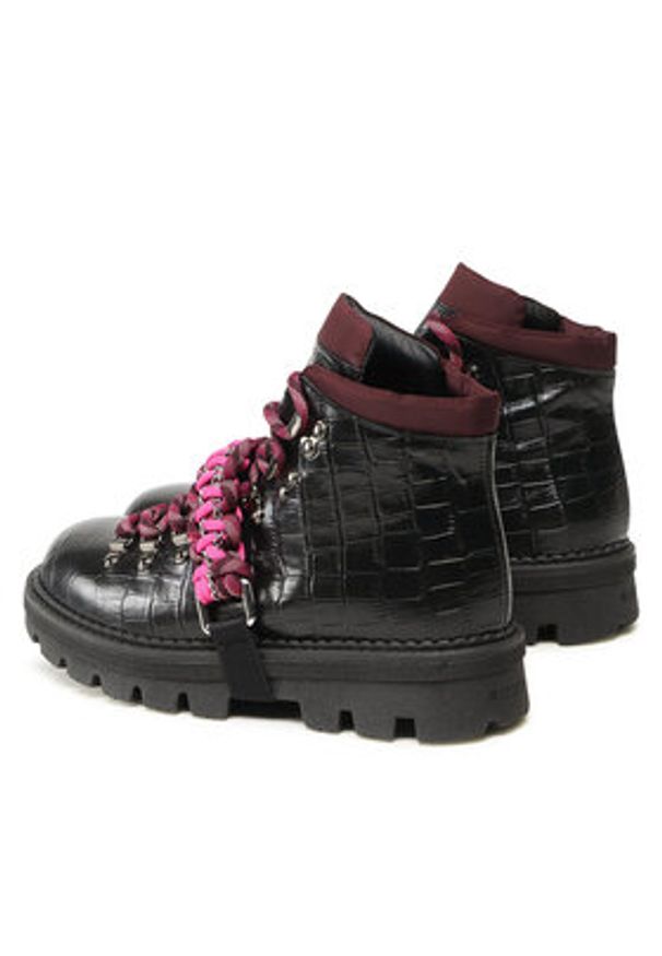 Pinko Trapery Zenzero Scarpa AI 22-23 BLKS1 1H2134 A07K Czarny. Kolor: czarny. Materiał: skóra