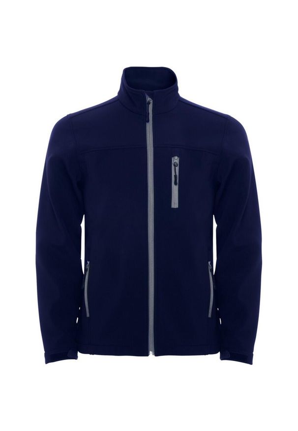 ROLY - Męska Kurtka Soft Shell Antartida. Kolor: niebieski. Sport: turystyka piesza