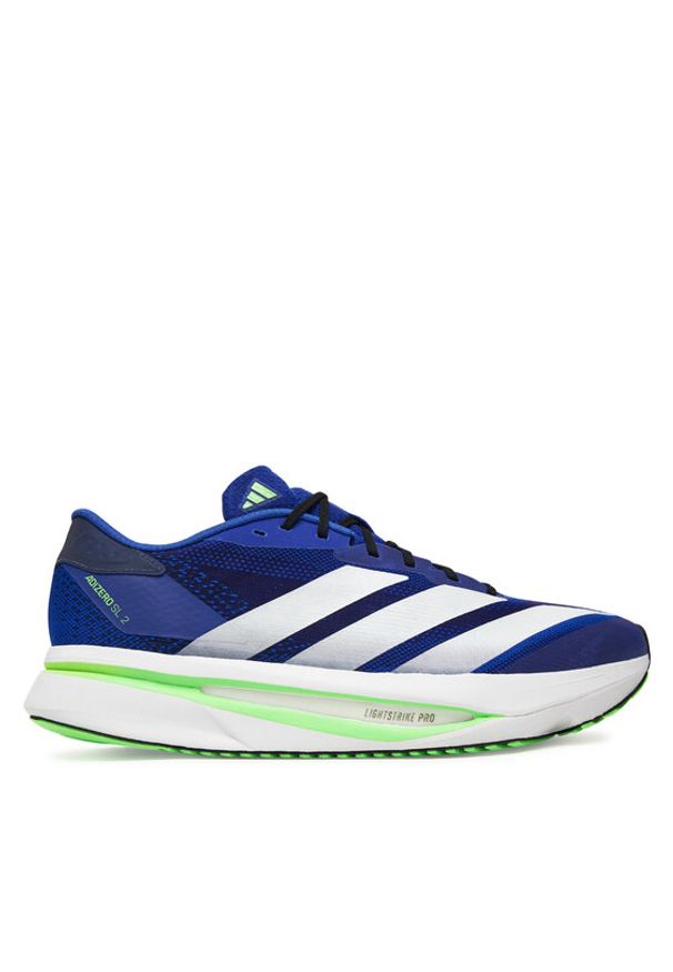 Adidas - adidas Buty do biegania Adizero SL 2 JQ0347 Granatowy. Kolor: niebieski. Materiał: materiał