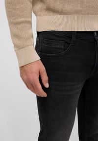 Męskie Spodnie jeansowe Mustang Style Oregon Slim Denim Black 1016798 4000 803 #4