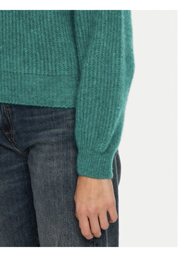 AMERICAN VINTAGE - American Vintage Sweter East EAST18QH24 Zielony Loose Fit. Kolor: zielony. Materiał: wełna, syntetyk. Styl: vintage