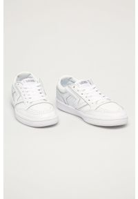Vans - Buty Lowland CC. Nosek buta: okrągły. Zapięcie: sznurówki. Kolor: biały. Materiał: guma