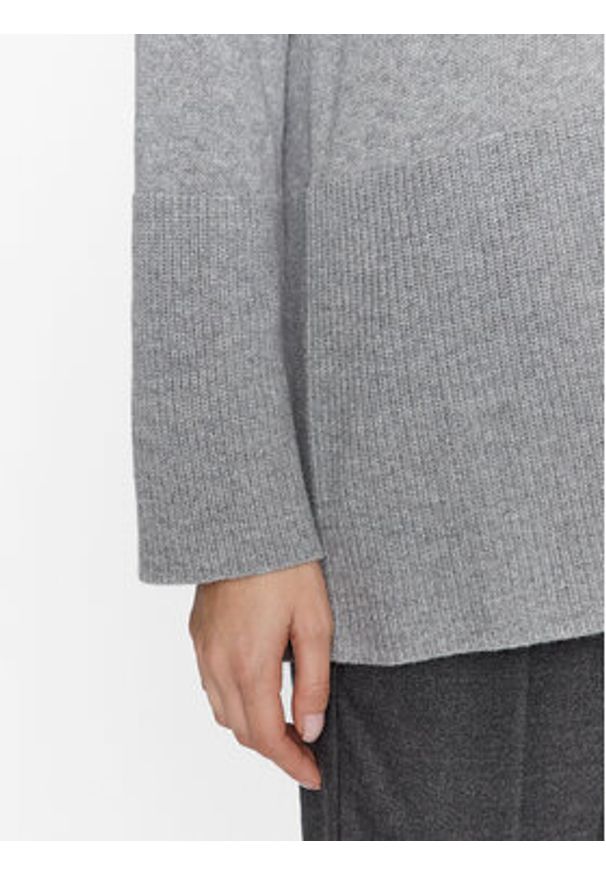 Marella Sweter Anta 2333664137200 Szary Regular Fit. Kolor: szary. Materiał: syntetyk