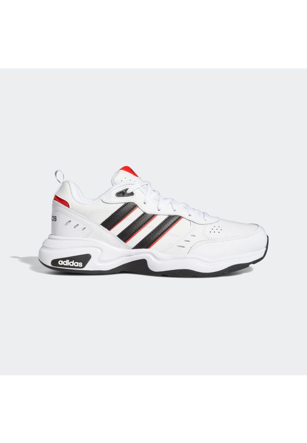 Buty męskie sportowe Adidas STRUTTER. Kolor: czerwony, biały, wielokolorowy, czarny. Sport: turystyka piesza