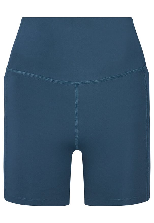 GIRLFRIEND COLLECTIVE - Girlfriend Collective Szorty sportowe Pocket Run 4037 Granatowy Slim Fit. Kolor: niebieski. Materiał: syntetyk. Sport: bieganie