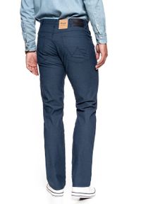 Wrangler - WRANGLER ARIZONA STRETCH NAVY W12OAE114. Materiał: materiał #8