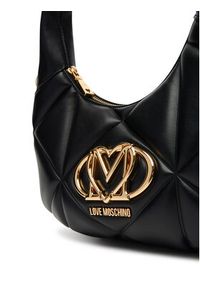 Love Moschino - LOVE MOSCHINO Torebka JC4039PP1NLC0000 Czarny. Kolor: czarny. Materiał: skórzane #4