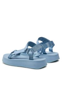 Calvin Klein Jeans Sandały Sandal Velcro Webbing Dc YW0YW01353 Niebieski. Kolor: niebieski. Materiał: materiał