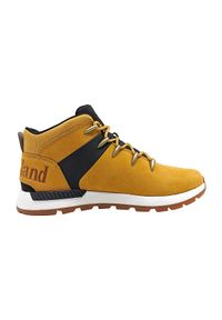 Buty Outdoorowe męskie Timberland Sprint trekker. Okazja: do pracy. Kolor: brązowy. Sezon: zima. Obcas: na obcasie. Wysokość obcasa: średni. Sport: bieganie