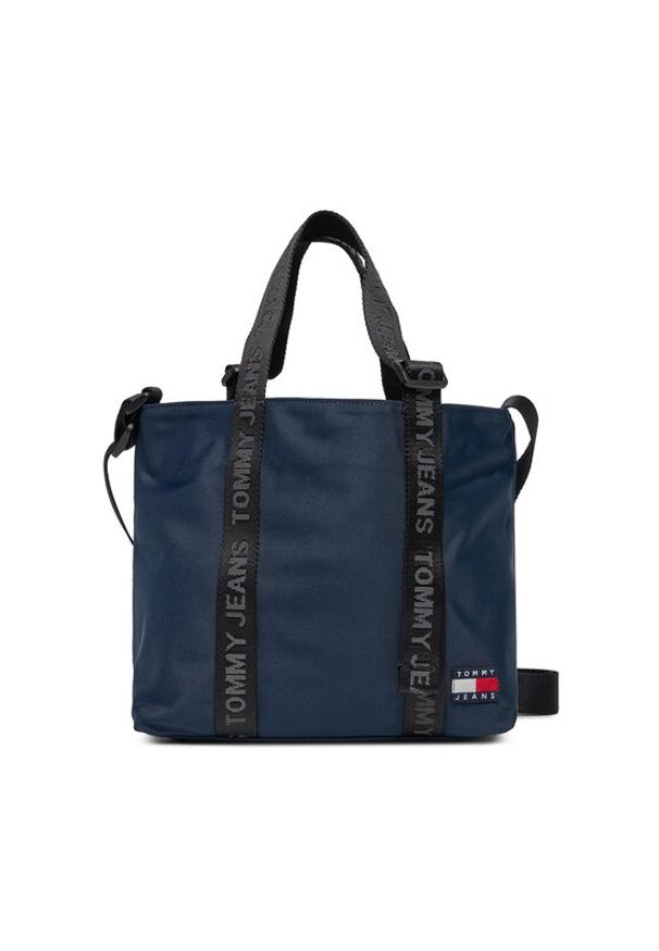 Tommy Jeans Torebka Tjw Ess Daily Mini Tote AW0AW15817 Granatowy. Kolor: niebieski