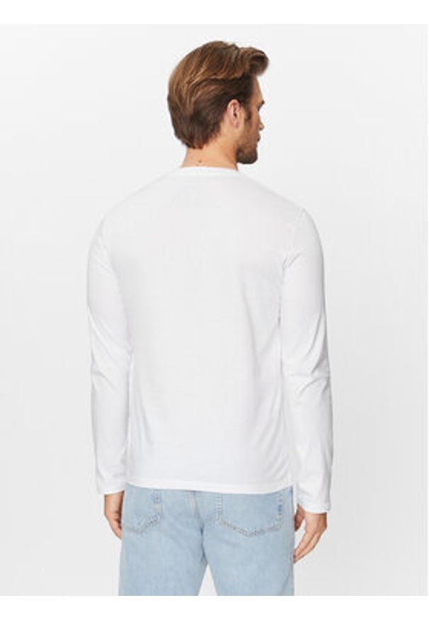 Emporio Armani Underwear Longsleeve 111653 3F755 00010 Biały Regular Fit. Kolor: biały. Materiał: bawełna. Długość rękawa: długi rękaw