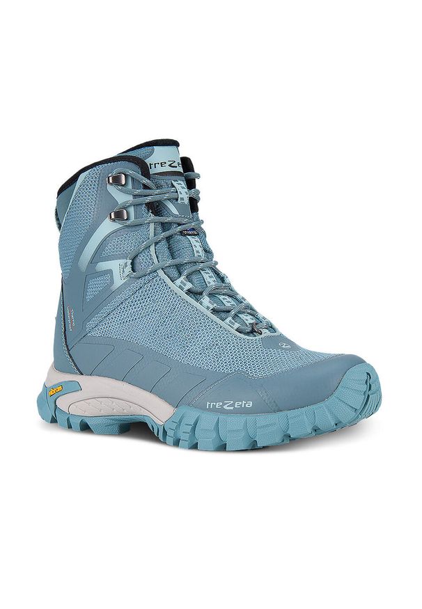 TREZETA - Damskie buty trekkingowe Trezeta Shan waterproof. Kolor: niebieski. Sezon: zima. Styl: sportowy