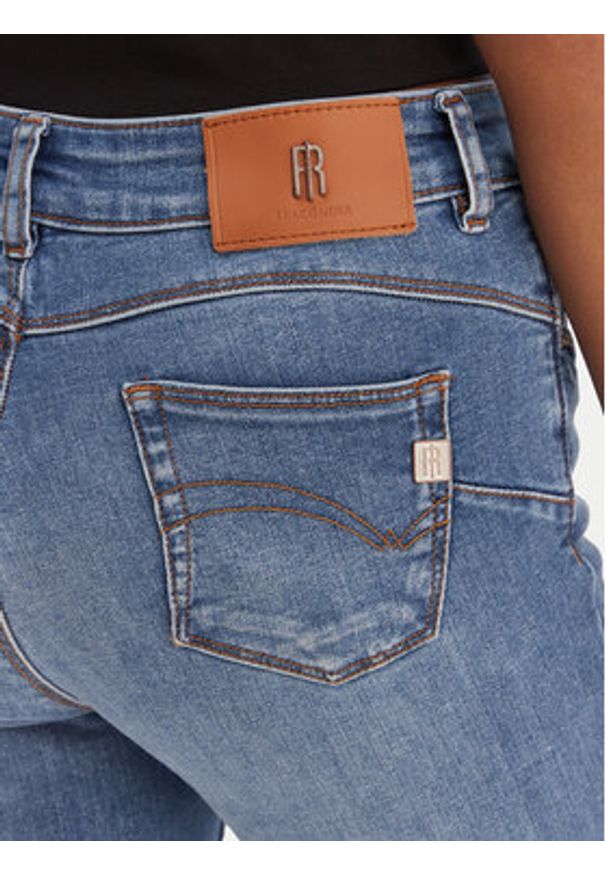 Fracomina Jeansy FP26SV8000D46002 Niebieski Slim Fit. Kolor: niebieski