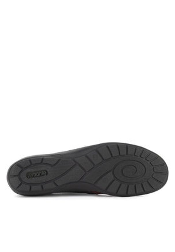 Remonte Półbuty R7674-02 Czarny. Kolor: czarny. Materiał: skóra