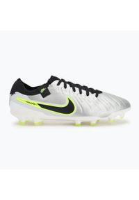 Buty piłkarskie męskie Nike Tiempo Legend 10 Pro FG. Kolor: szary. Sport: piłka nożna