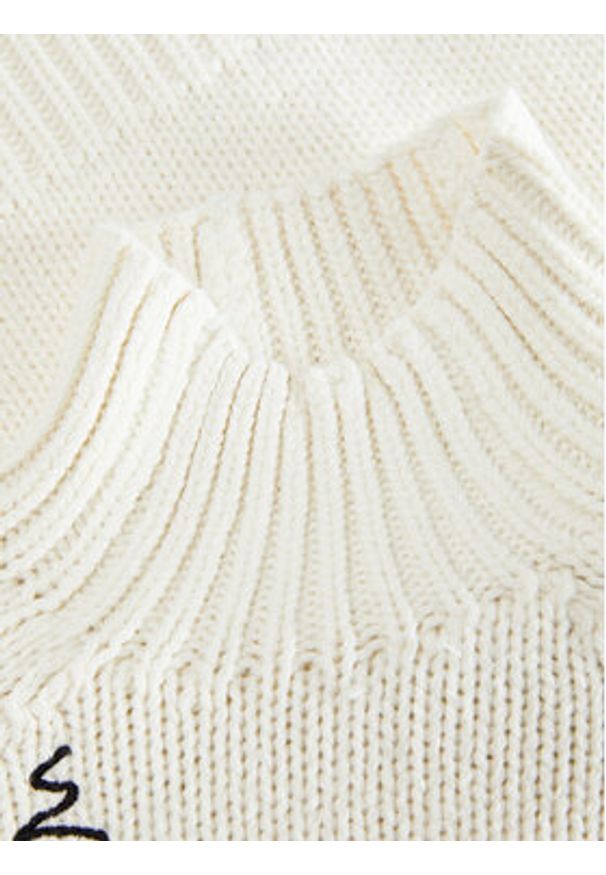 JJXX Golf Hollie 12266675 Écru Regular Fit. Typ kołnierza: golf. Materiał: syntetyk