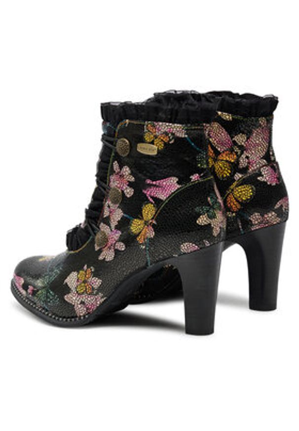 Laura Vita Botki Alcbaneo 2302 Różowy. Kolor: różowy. Materiał: skóra