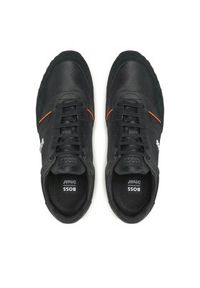BOSS - Boss Sneakersy 50470152 Czarny. Kolor: czarny. Materiał: skóra #4